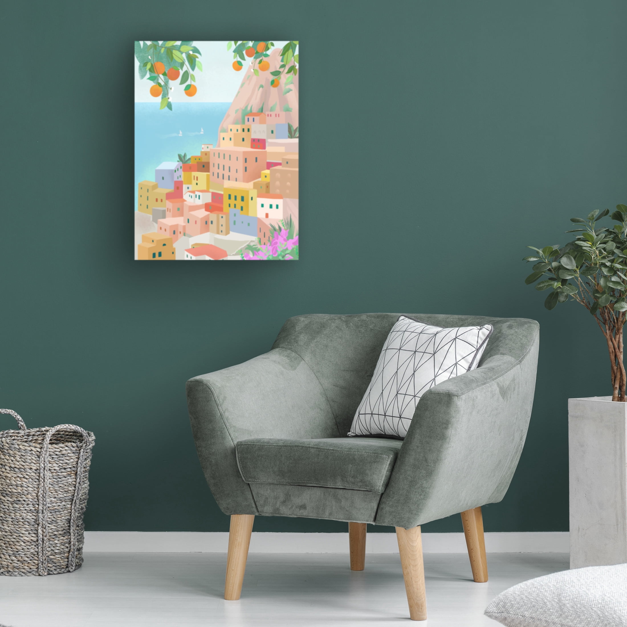 Trademark Fine Art Petra Lizde Amalfi Canvas Wall Art