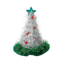Cheapark Unisex Non-Woven Santa Hats - Merry Christmas Headwear for All Ages, Festive Decor for New Year & Holiday Parties