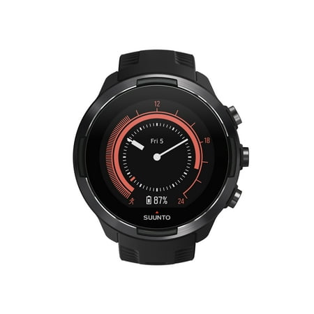 Suunto - 9 GPS Baro Multisport Watch - Black (Suunto Ambit 2 Best Price)