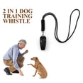 thumbnail image 4 of Perro entrenamiento silbato Clicker ayuda guía dejar de ladrar entrenador llaveros (negro) Ndcxsfigh Para estrenar, 4 of 7