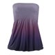 thumbnail image 4 of Básicos camisetas sin mangas para las mujeres Camiseta sin mangas Bandeau sin tirantes a rayas para mujer, camiseta informal sin mangas para vacaciones de verano, camiseta holgada de tubo (Purple, M), 4 of 5