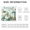thumbnail image 5 of Fall Thanksgiving Throw Pillow Covers Autumn Pumpkin Grateful Decorative Pillows for Sofa Couch Fall Decor, 5 of 5