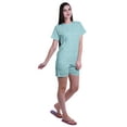 thumbnail image 3 of Moomaya Womens T Shirts Short Sleeve Soft Cotton Pj For Women Casual Nightdress, 3 of 6