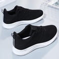 thumbnail image 5 of Women's Shoes,Walking Shoes Women,Slip On Shoes Women,Womens Sneakers Lightweight Running Shoes Mesh Breathable Fashion Sneakers Athletic Comfortable Casual Non Slip Walking Shoes,Black,5.5, 5 of 9