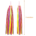 thumbnail image 2 of pitrice 1 Pair Children Bike Handlebar Ribbon Detachable Colorful Decorative Biking Cycling Scooter Party Ribbons Accessories Type 3 3Set, 2 of 6