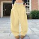 thumbnail image 1 of WILLBEST Pantalones Mujer Pantalones Vaqueros de Pierna Ancha y Cintura Alta para Mujer, Estilo Retro, Holgados, Informales, Cómodos, para Uso Diario, Estilo Urbano, Moda XXXL, 1 of 3