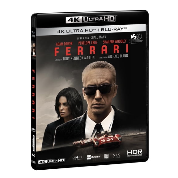 Ferrari - 4K (Bd 4K   Bd Hd) (4K Ultra HD) Adam Driver Shailene Woodley Penélope Cruz