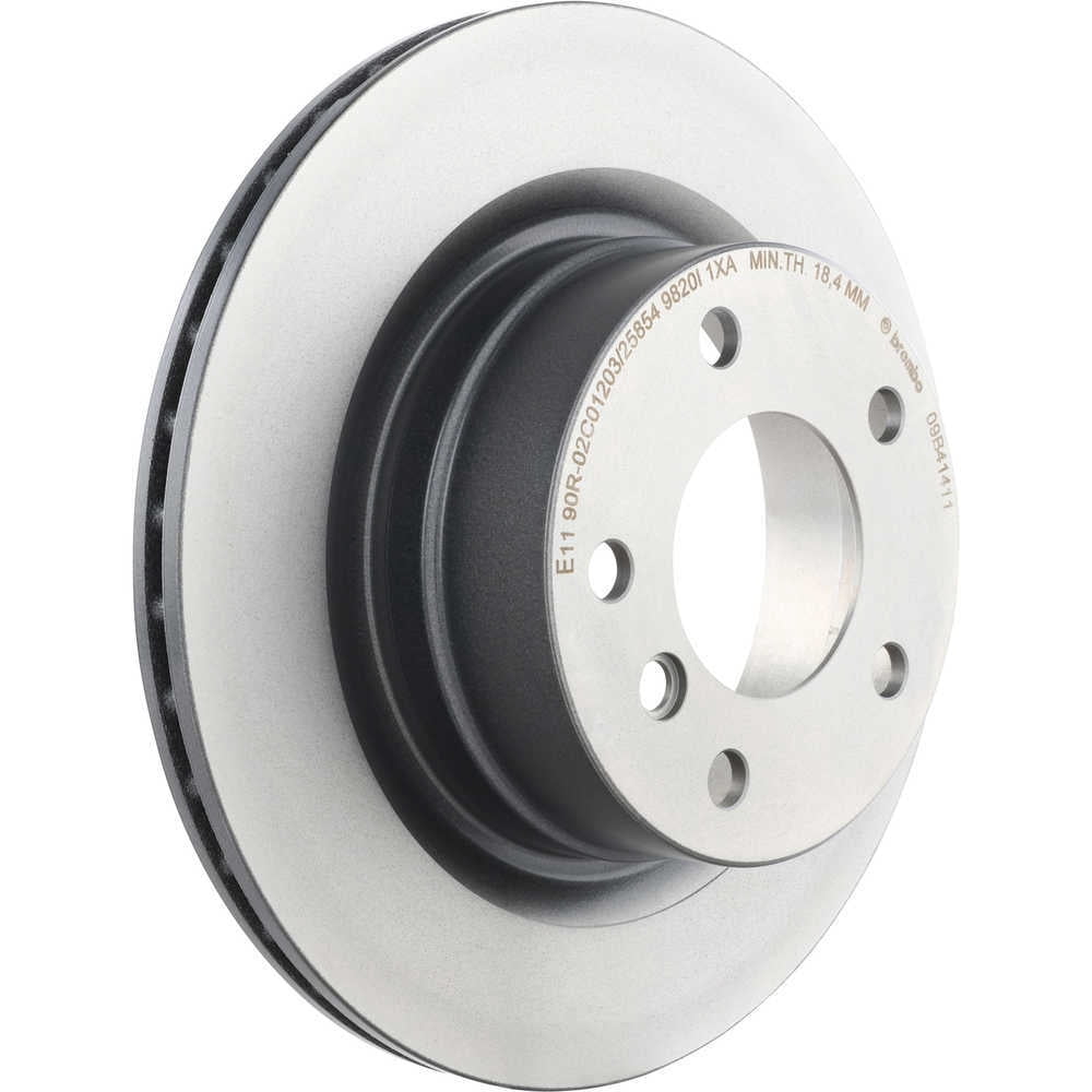 Brembo 09.B414.11 BRAKE ROTORS Fits select: 2008-2013 BMW 128 I