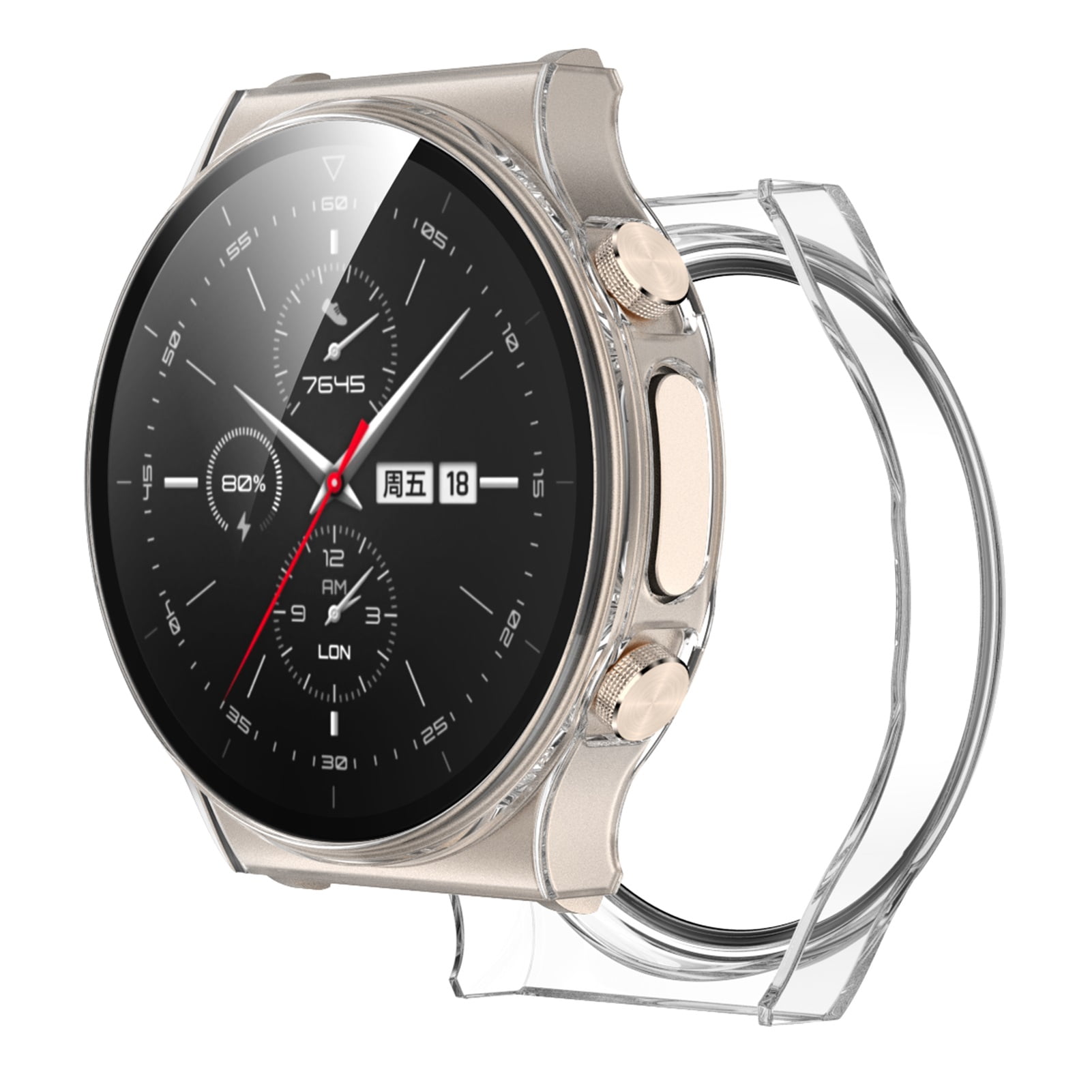 Famure Watch Screen Protector Shell Case for Huawei GT2 Pro ECG - Walmart.com  - Walmart.com