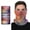 B, variant on UPF 50+ Breathable Sun Protection Scarf 4-in-1 Headband Neck Gaiter Face Mask