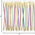 thumbnail image 3 of Caspari Party Candles Paper Cocktail Napkins - 20 Per Package, 3 of 3