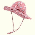 thumbnail image 2 of Fengyings Girl Sun Hats Summer Hats Toddler Sun Hat Infant with Wide Brim Bucket Hat, 2 of 9