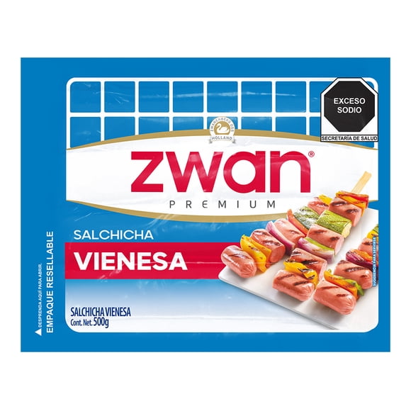 Salchicha vienesa Zwan premium 500 g