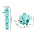 thumbnail image 2 of Funny Clockwork Caterpillar, Wind Up Caterpillar Swing Toy, Prizes Classroom Incentive Reward Party Favor Gift For Children, 2 of 5