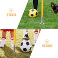 thumbnail image 4 of Shisuyan Iron Flagpole Silver For Soccer Training Coaches 2Pcs 10.0X2.7X1.6In, 4 of 8