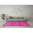 thumbnail image 3 of Ahgly Company Indoor Square Persian Pink Traditional Area Rugs, 8' Square, 3 of 4