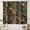 Camo-17, variant on Camouflage Curtains Camo Camouflage Green Militarily Abstract Art Curtain with Rod Pocket for Living Room Apartment Home Decor Drapes Window Treatments 2 Panels Set 42x54 Inch