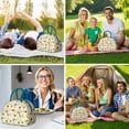 thumbnail image 4 of Bright Lemons Lunch Bag Women – Cute Yellow Fruit Design with Floral Accents, Leakproof & Insulated, Perfect for School, Office or I Love Lemons Gift Idea, 4 of 6