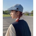 thumbnail image 6 of CoCopeaunt Denim Newsboy Cap for Women Men Retro Baseball Cap Sun Hat Blue Berets Comfy Lightweight Adjustable Outdoor, 6 of 6