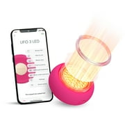 FOREO UFO 3 LED Hydrate & Brighten Set – Silicone Facial Mask Device with 14 Masks & Eye Cream, Arctic Blue