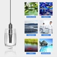 thumbnail image 3 of yeacher High-Precision ORP-201H Laboratory Electrode Probe with BNC Connector for Aquarium, Hydroponics, and Water Testing, 1.2m Cable, 3 of 5