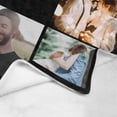 thumbnail image 3 of AISENIN Custom Blanket with Photo Text Collage Personalized 10 Photo Throw Blanket Using Your Own Pictures, Custom Christmas New Year Gifts for Mom Dad Family Sisters Friends Kids Couple 60*80inch, 3 of 5