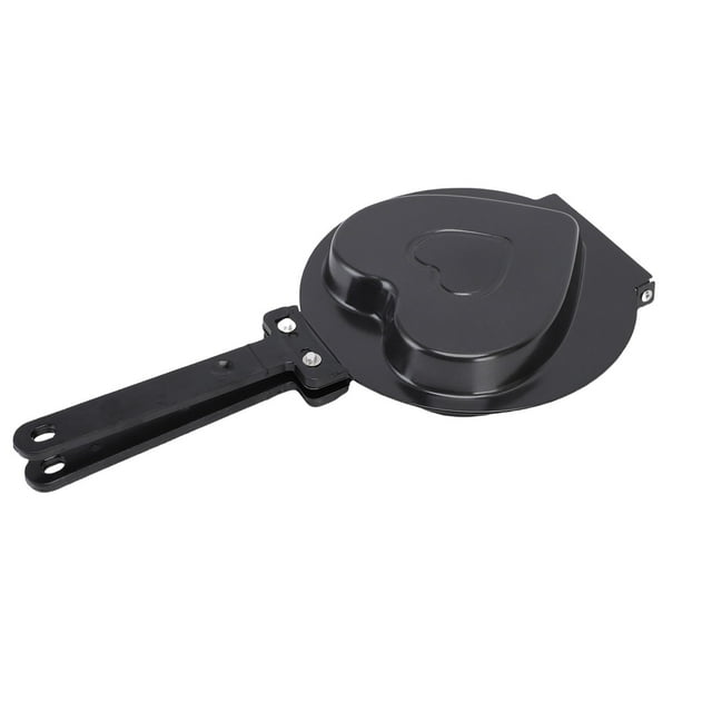 Double Sided Frying Pan, Ti Steel Non Stick Baking Pancake Pan for Home Breakfast Indoor & Outdoor, Effortless Flipping Design, Easy Cleanup