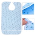 thumbnail image 4 of Babero para comer, toalla de saliva impermeable de doble capa, babero para comer para adultos, diseño de clase mundial, 4 of 8