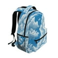 thumbnail image 2 of Backpack 16x11.4x6.9 Inches Fashion Backpack Shopping Travel Outing Backpack Blue Sky and White Clouds, 2 of 9