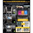 thumbnail image 2 of Radio para Auto Leadfan Lexus IS250-350 Pantalla Táctil GPS 10.1", 2 of 8