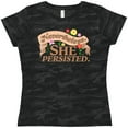 thumbnail image 3 of Inktastic Nevertheless, She Persisted Women's T-Shirt, 3 of 5
