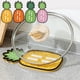 thumbnail image 1 of Rejilla para tapa de olla de piña y almohadilla aislante – Esterilla de cocina resistente al calor, tabla de cortar y portautensilios multiusos, diseño de drenaje, antideslizante, plástico, 1 of 6