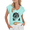 Blue, variant on Cute Cat Face Shirt Print Tshirt Graphic Tees Shirts White Women Funny Cat Meme Adorable Expression Casual Summer Soft Cotton Tee Size S-5XL Tops