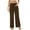 Coffee, variant on Womens Pockets Pajamas Pants Lightweight Comfy and Cozy Pj Bottoms Straight-leg Sleepwear Elastic Waist Lounge Pants for Women Trendy