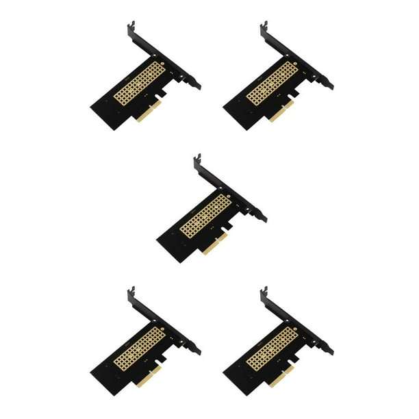 Methold Tarjeta adaptadora profesional M.2 a PCIE4.0 Refrigeración por disipador térmico con destornillador Tarjetas de extensión GEN3 con Type2