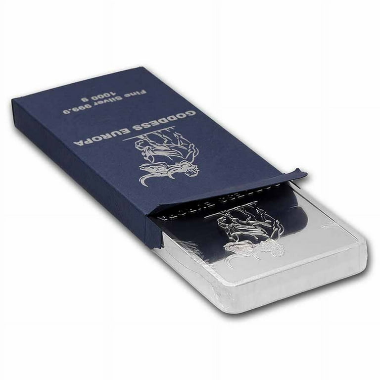 コレクション Goddess Europa 1 oz 999.9 Fine Silver Co 1 kilo Silver Coin Bar - 2022 Tokelau Goddess Europa