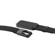 Groove Life Black Web Belt with Carbon Fiber Buckle, One Size Fits Most