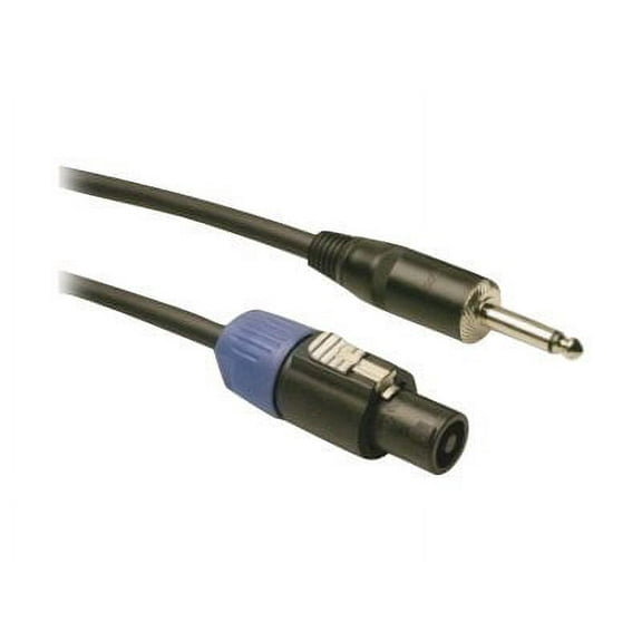 Hosa SKT-430Q Pro Speaker Cable | SpeakerOn to TS | 30ft