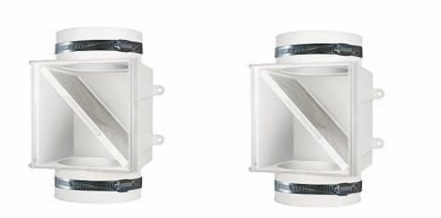 Dundas Jafine PCLT4WZW Dryer Duct Lint Trap (2-Pack)