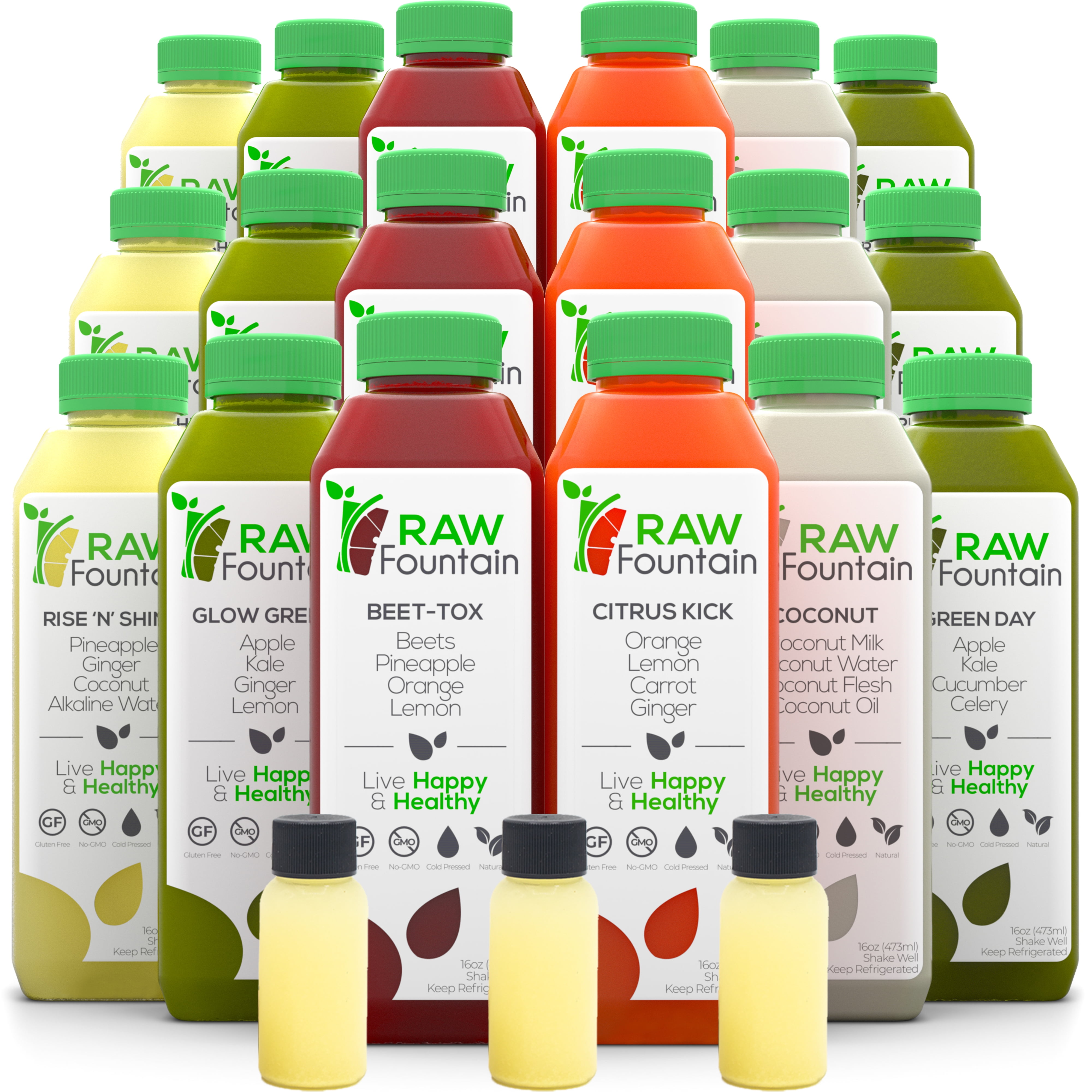 Juice Shop  100% RAW Organic Cold-Pressed Juices Cleanses & Elixirs