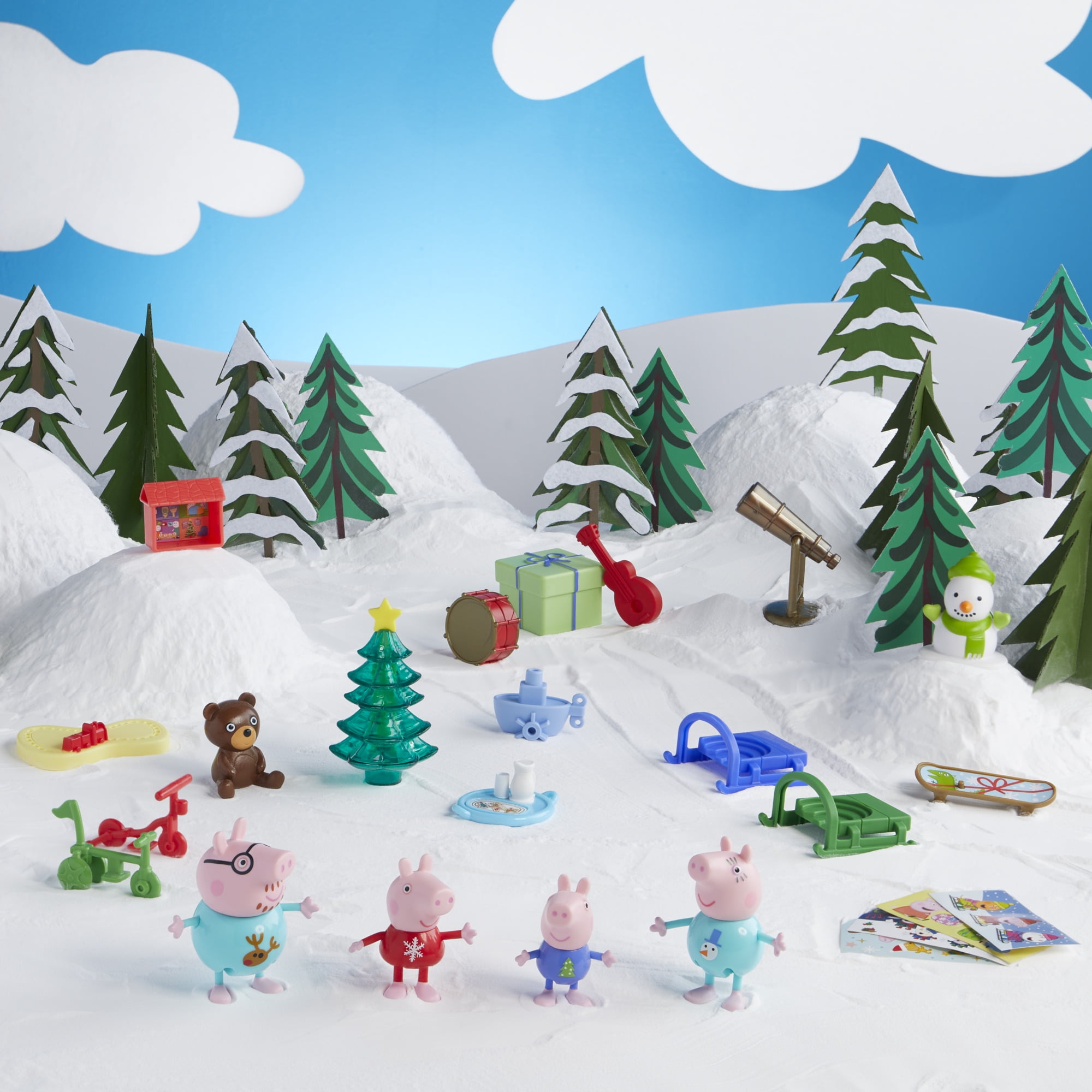 Peppa Pig Peppa's Christmas Countdown Advent Calendar 24 Surprise