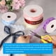 thumbnail image 5 of Uxcell 1 Inch x 20 Yard Organza Chiffon Ribbon, 2 Rolls Sheer Heart Decorative Ribbon for Valentine's Day, Sky Blue, 5 of 5