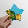 thumbnail image 1 of Autocollant Fruits Tropicaux Ananas Image Fraîche Étoile Autocollant Vinyle Étiquettes de Voiture Décoration Décalcomanie, 1 of 3
