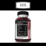 Kaya Naturals Collagen Gummy for Men & Women, 120 Count, 1000mg of Hydrolyzed Collagen, Vitamin C, Selenium & Biotin, Collagen/Strawberry Flavor (120 Gummies)