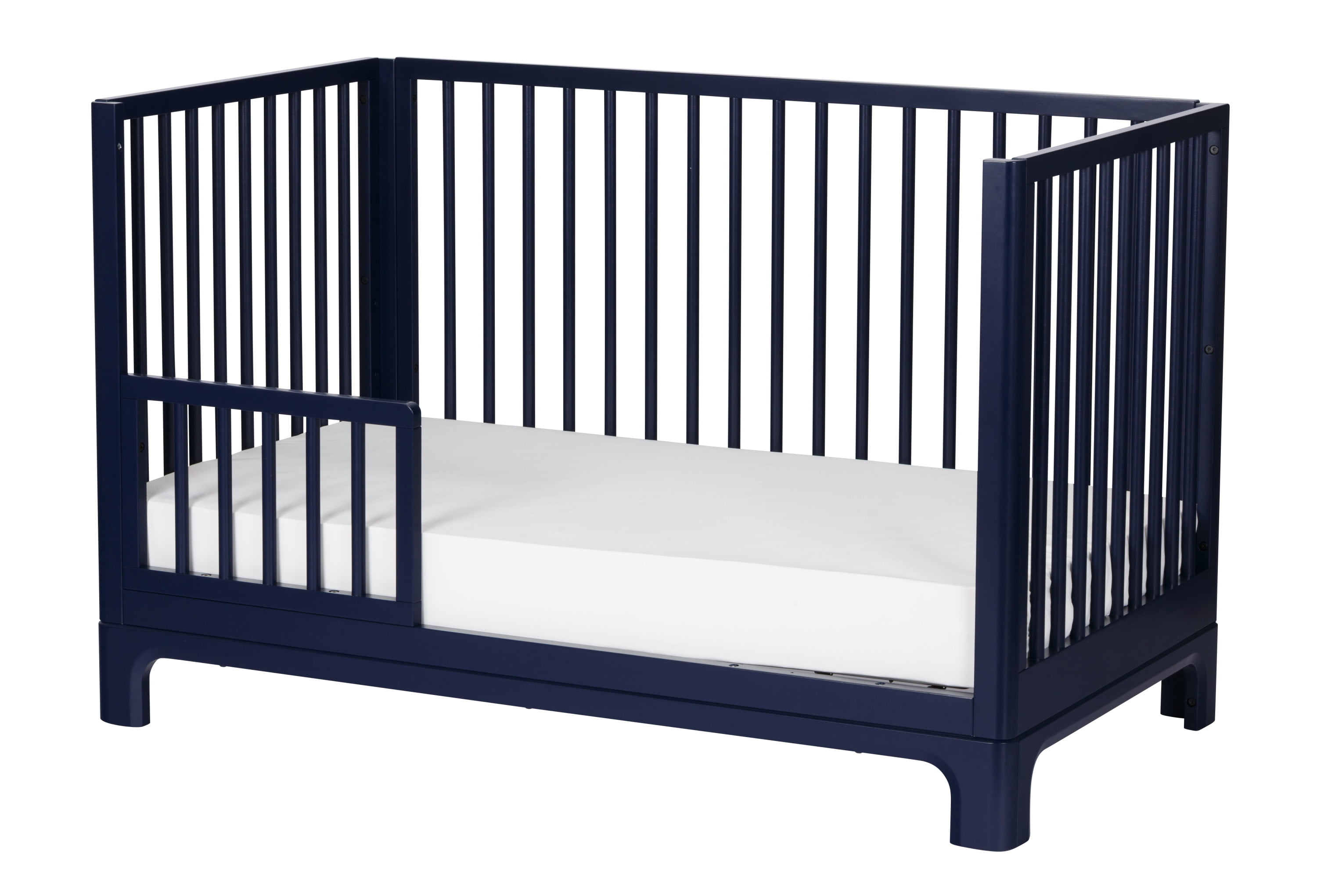 Little Seeds Posey 4-in-1 Convertible Baby Crib , Deep Blue