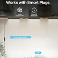 thumbnail image 5 of 10inch Cabinet Lights, 12 Lamp Beads Metal Series Lights, 10 Levels of Brightness Adjustment, Bookshelf Lighting, Led Lights for Display Case/Pantry/Closet/Safe, 8500k, 6PCS, 5 of 9