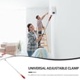 thumbnail image 3 of Homoyoyo Paint Edger Tool for Ceilings Paint Brush Extender PVC Red 1Set for Painters, 3 of 8