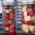 thumbnail image 2 of EeaseCA 5 Pcs 350ml Sacs de Rangement Réutilisables en Plastique Épais Transparent pour Maison, 2 of 7