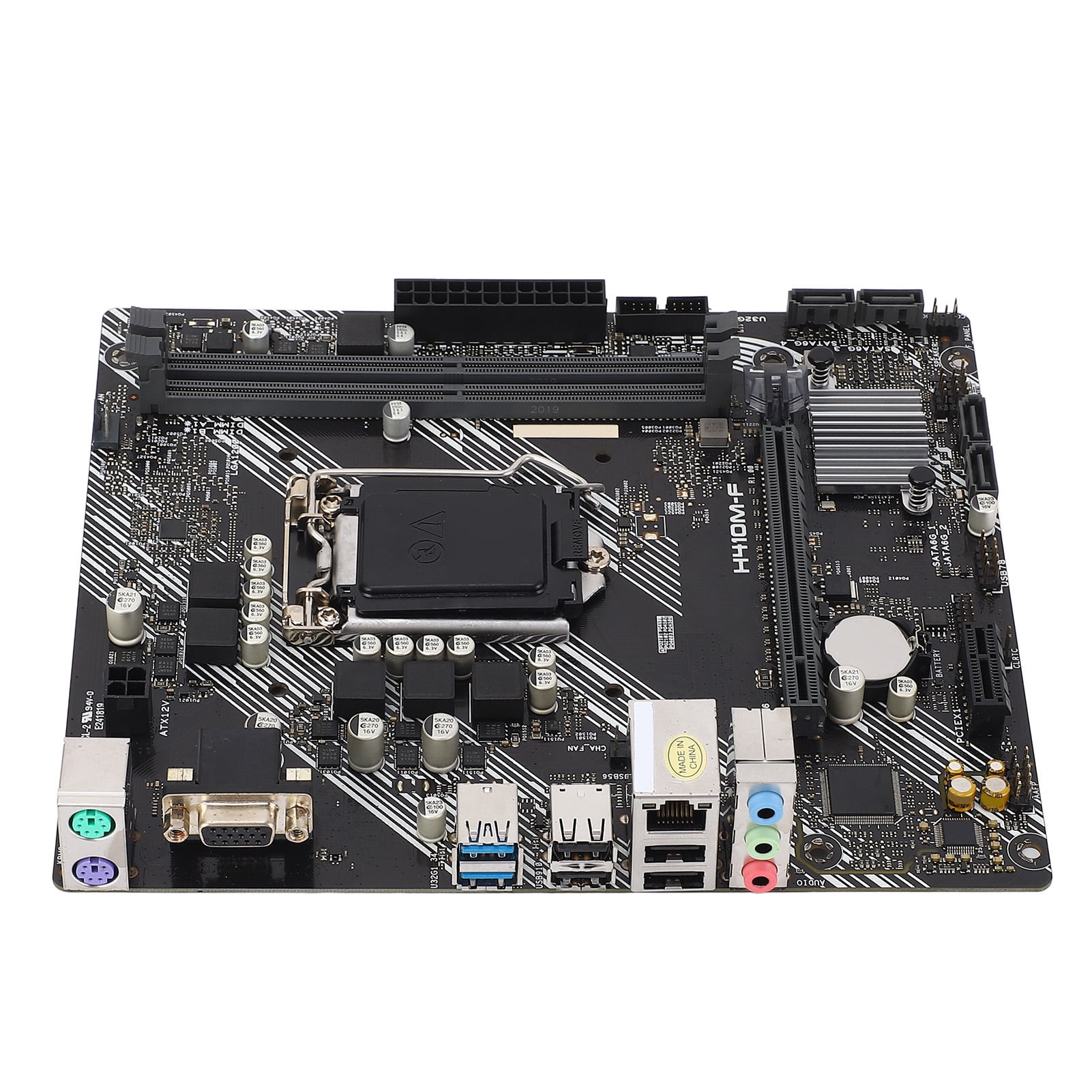 Desktop Computer Motherboard, PCI-E 3.0 H410M-F Motherboard for Gaming