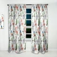 thumbnail image 2 of Designart 'Blossom Pink LVI' Floral Curtain Panel, 2 of 5